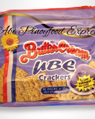BUTTER CREAM UBE CRACKERS