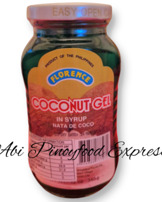 FLORENCE COCONUT GEL IN SYRUP NATA DE COCO- GREEN