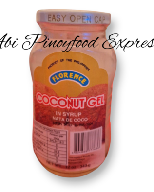 FLORENCE COCONUT GEL IN SYRUP NATA DE COCO-WHITE