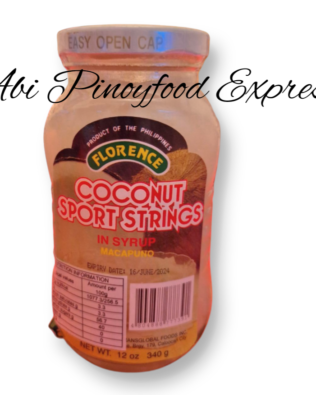FLORENCE COCONUT SPORTS STRING IN SYRUP MACAPUNO