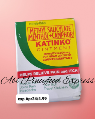 METHYL SALICYLATE MENTHOL+CAMPHOR KATINKO OINTMENT