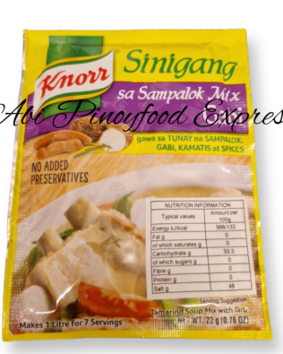 KNORR SINIGANG SA SAMPALOK MIX SA GABI