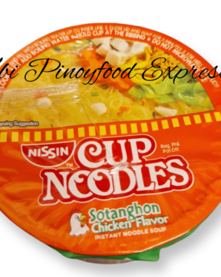 NISSIN CUP NOODLES SOTANGHON CHICKEN FLAVOR