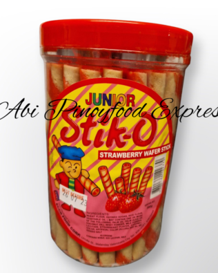 JUNIOR STIK-O STRAWBERRY WAFER STICK