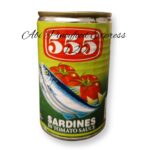555 SARDINES IN TOMATO SAUCE