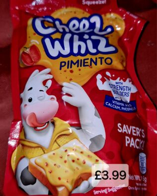 CHEEZ WHIZ PEMIENTO 105G